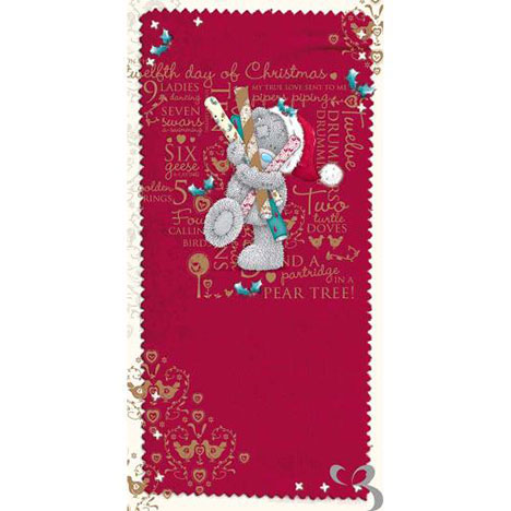 Twelve Days of Christmas Me to You Bear Money Wallet £1.79